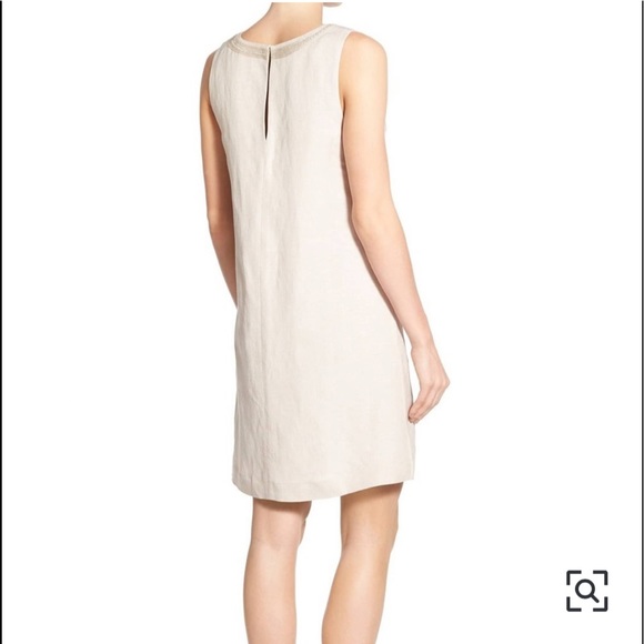 NIC+ZOE Womens Embellished Neck Shift dress - Picture 2 of 12